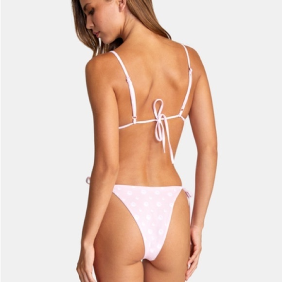 ☀️RVCA☀️ BALANCE ACT TRIANGLE BALANCE ACT TIE SKIMFY FRENCH BIKINI SET - Picture 11 of 12
